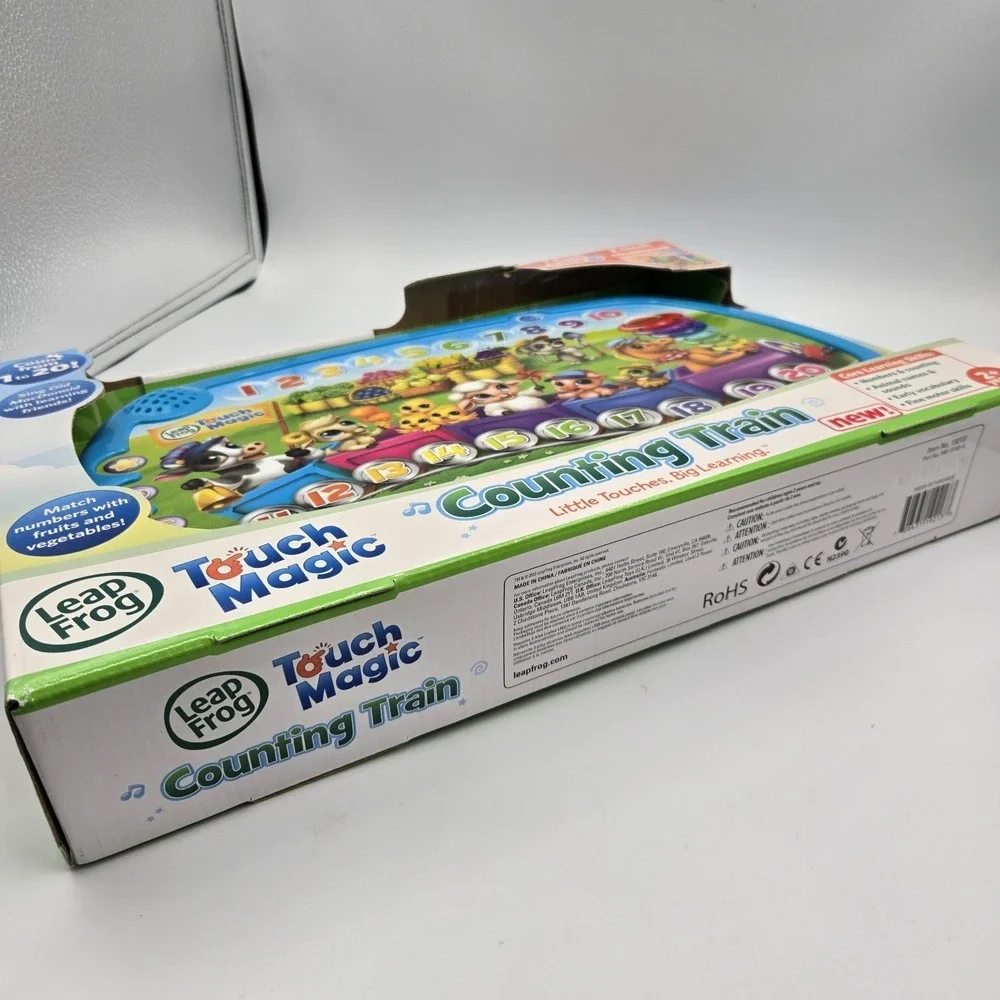 New LeapFrog Magic Touch‎ Counting Train Interactive Learning Toy Leap Frog VTG